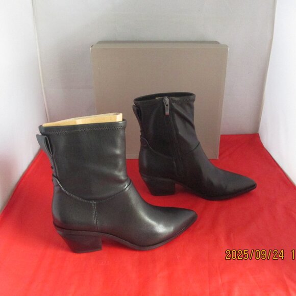 Franco Sarto Sammi Booties $150 - US Size 6 - Black - 1361 - Picture 1 of 11